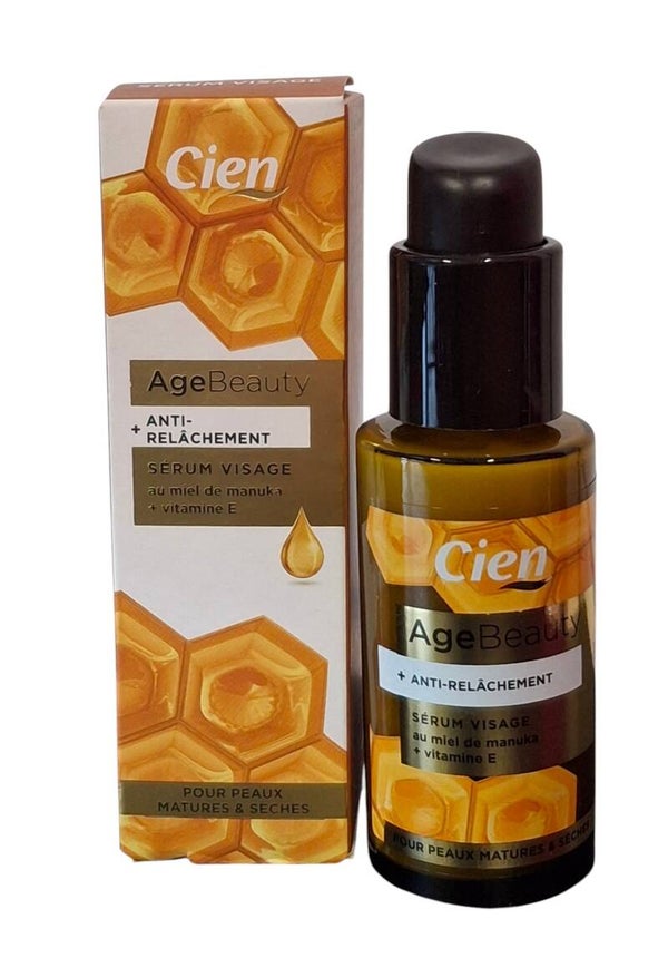 Cien Age Beauty Verstevigend Gezichtsserum met Manukahoning en Vitamine E voor Dames 30 ml