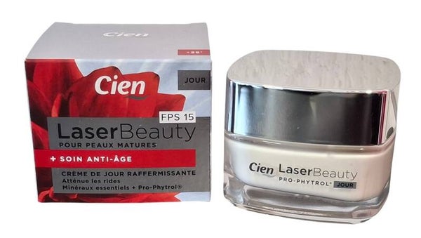 Cien Laser Beauty Verstevigende Anti-Age Dagcrème SPF 15 voor Dames 50 ml