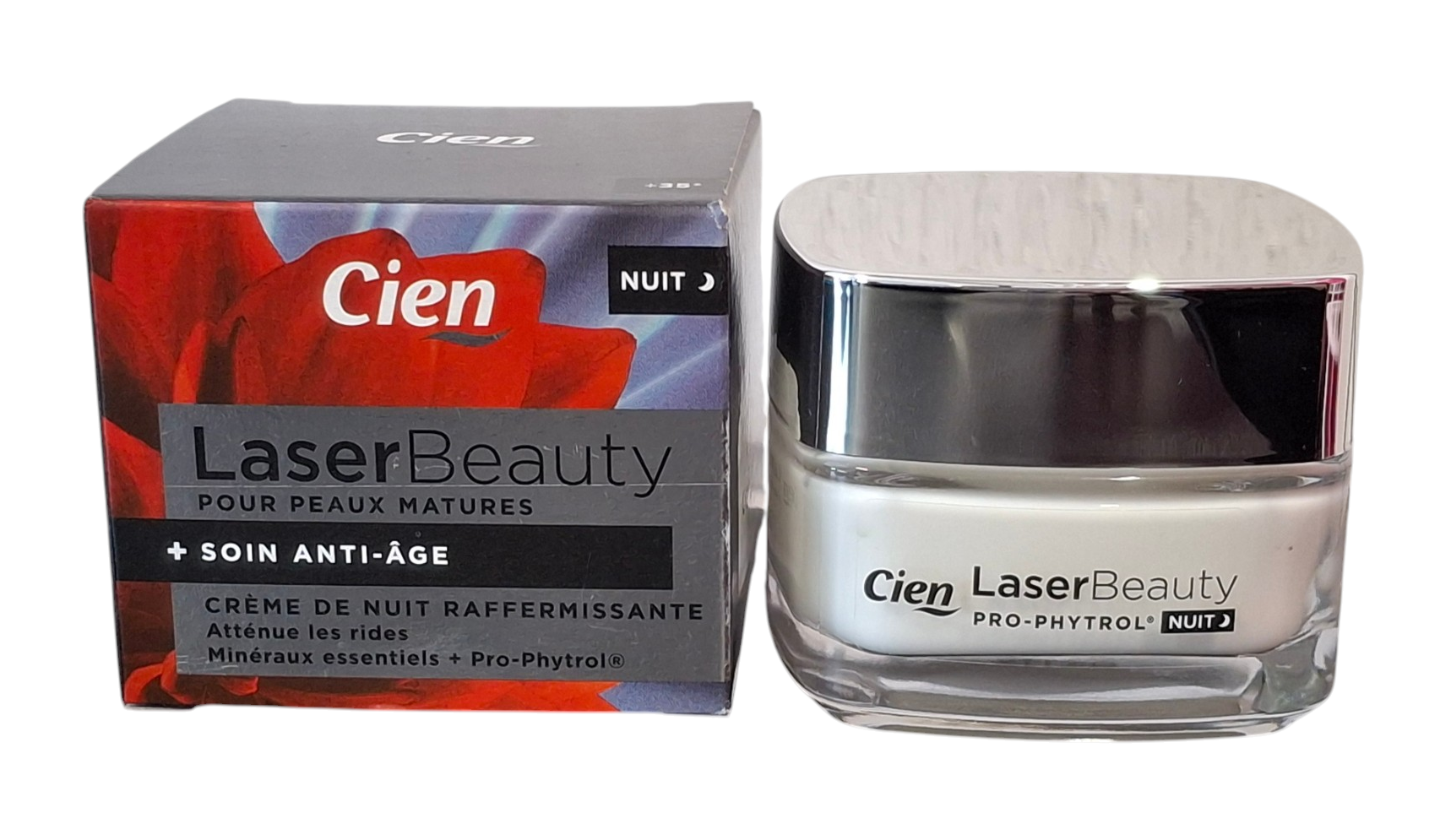 Cien Laser Beauty Verstevigende Anti-Age Nachtcrème voor Dames 50 ml