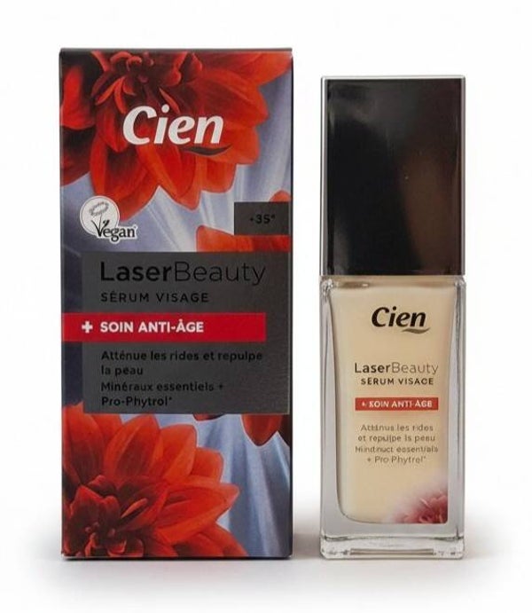 Cien Laser Beauty Anti-Age Gezichtsserum met Hyaluronzuur voor Dames 30 ml