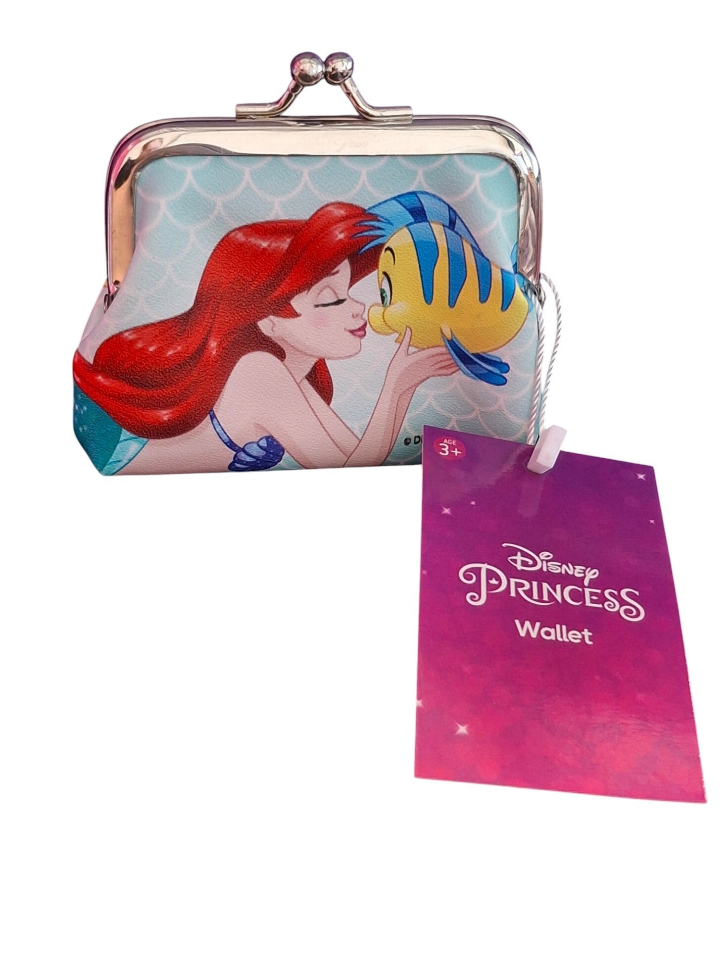 Disney Prinses Ariël en Botje Mini Portemonnee voor Meisjes