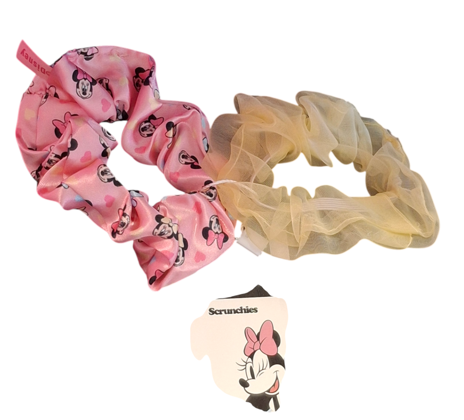 Disney Minnie Mouse Scrunchies voor Meisjes Set van 2