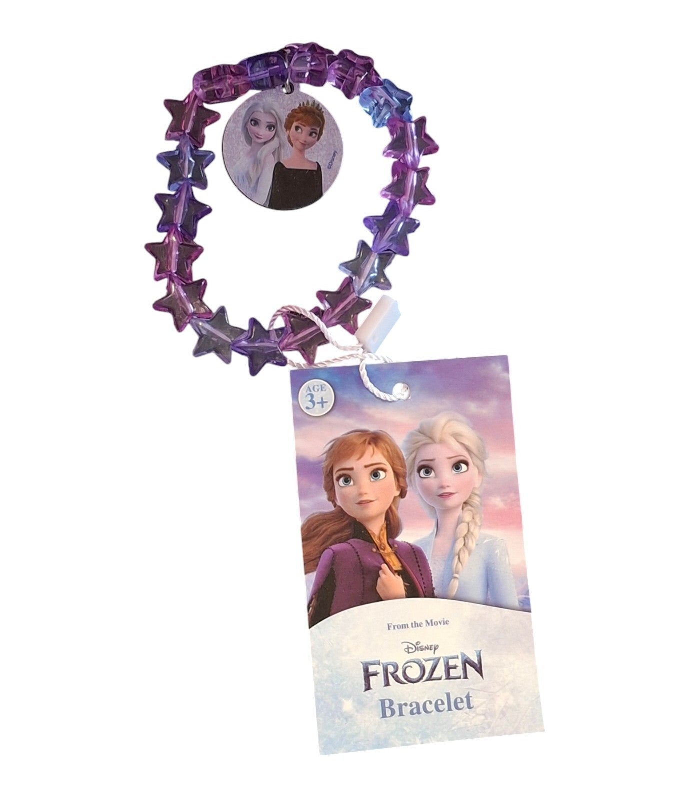 Disney Frozen Armband voor Meisjes Anna en Elsa met Sterrenkralen