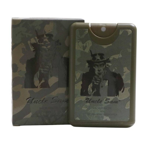 Uncle Sam - CAMOUFLAGE LEGERPRINT - Pocket Parfum - Broekzak Formaat - Eau de Toilette - For Him - Men - 20 ml