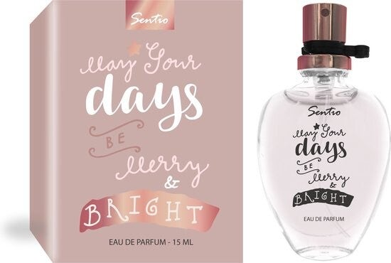 SENTIO FEESTDAGEN PINK - May Your Days be Merry & Bright - Eau de Parfum 15 ml