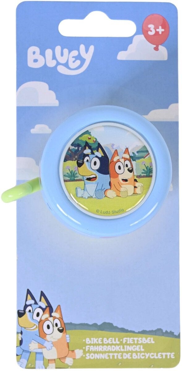 Volare Bluey Bingo Fietsbel Kind Blauw
