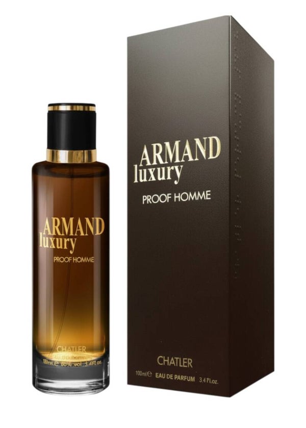 Chatler Armand Luxury Proof Homme Eau de Parfum voor Heren 100 ml