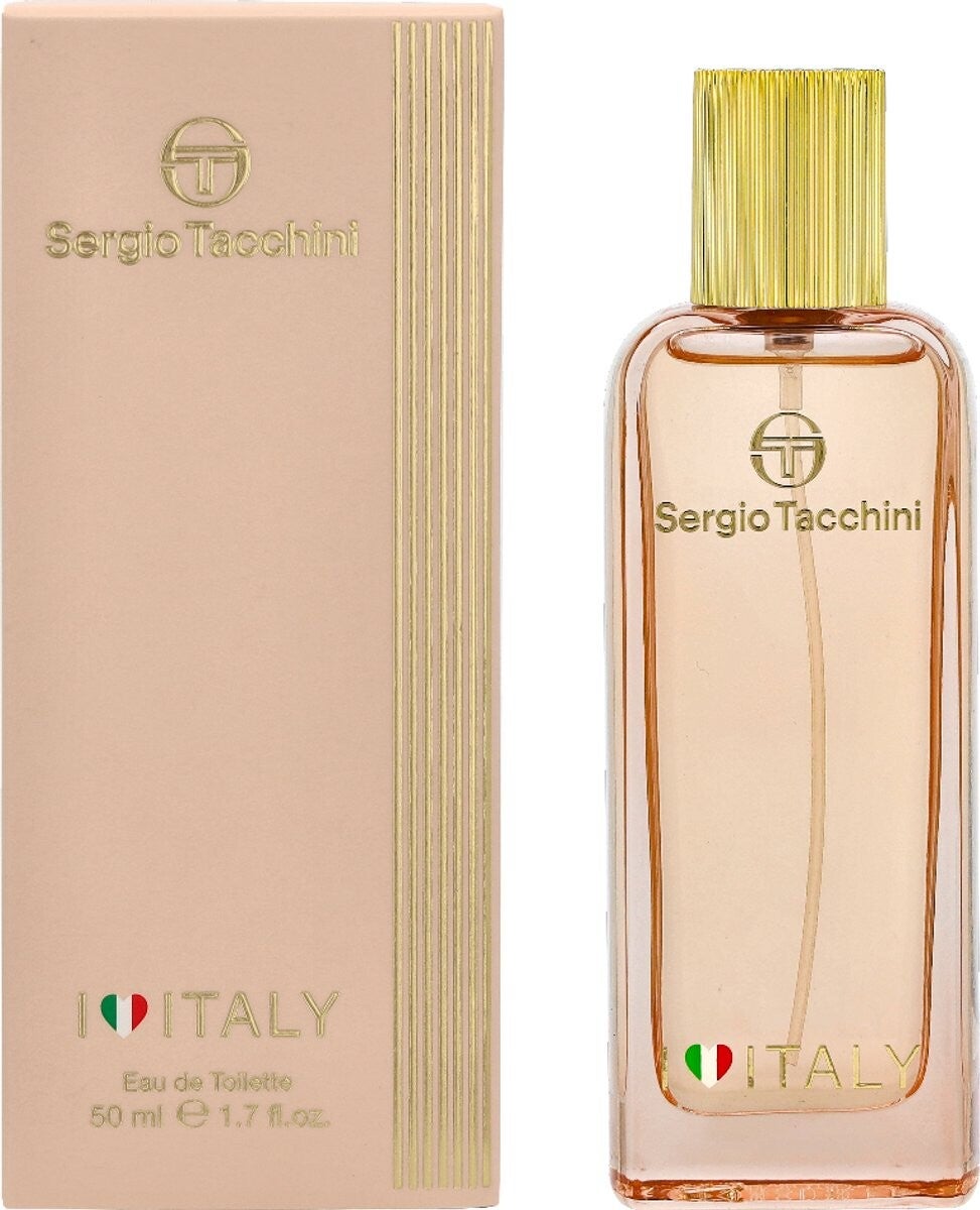 Sergio Tacchini I Love Italy Eau de Toilette Parfum voor Dames 50 ml