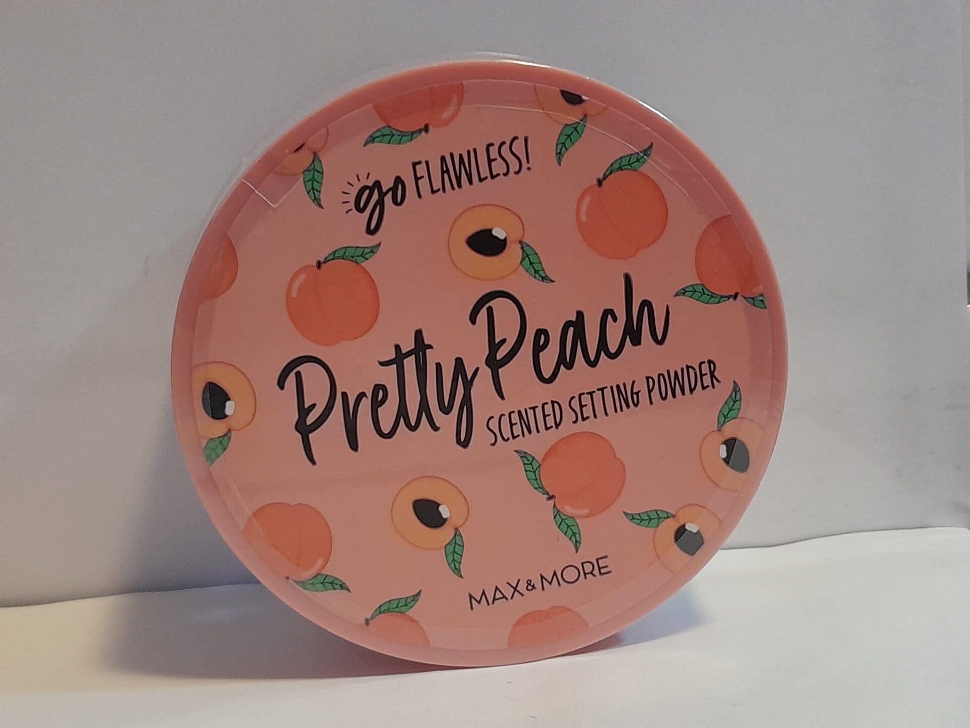 Max & More settingpoeder - make-up - Pretty Peach Scented Setting Powder - 22 gram