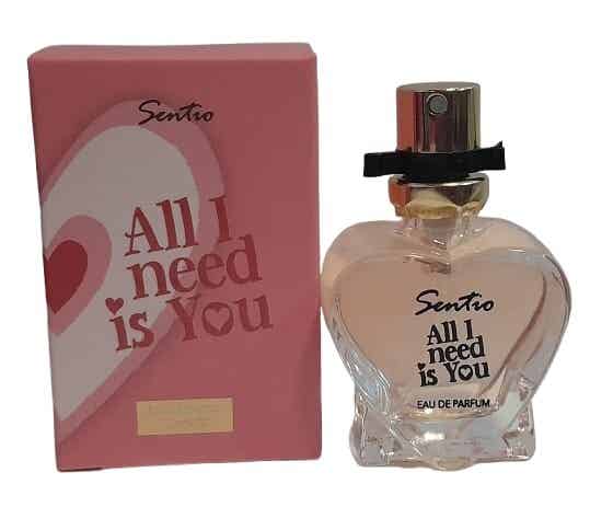 Sentio Love Quotes - ALL I NEED IS YOU - Eau de Parfum - Valentijn - 15ml
