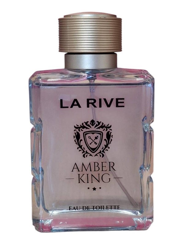 La Rive Amber King Eau de Toilette Parfum voor Heren 100 ml - Tweede Kans