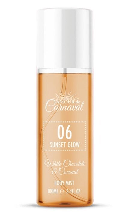 Amour de Carnaval 06 Sunset Glow Body Mist – White Chocolate & Coconut – 100 ml