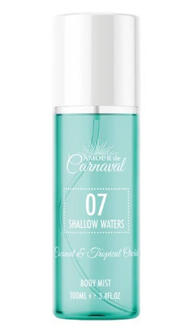 Amour de Carnaval 07 Shallow Waters Body Mist – Coconut & Tropical Fruits – 100 ml