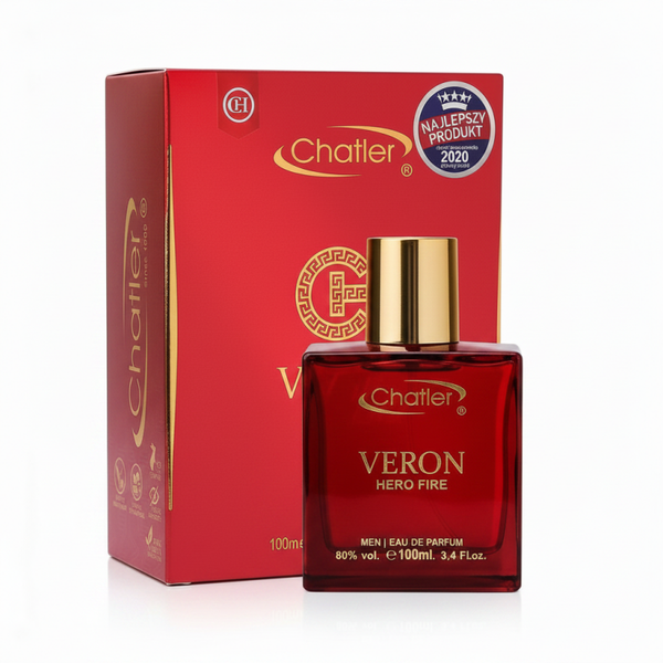 Chatler Veron Hero Fire Eau de Parfum voor Heren 100 ml