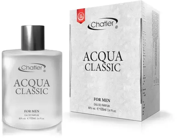 Chatler Acqua Classic Eau de Parfum voor Heren 100 ml