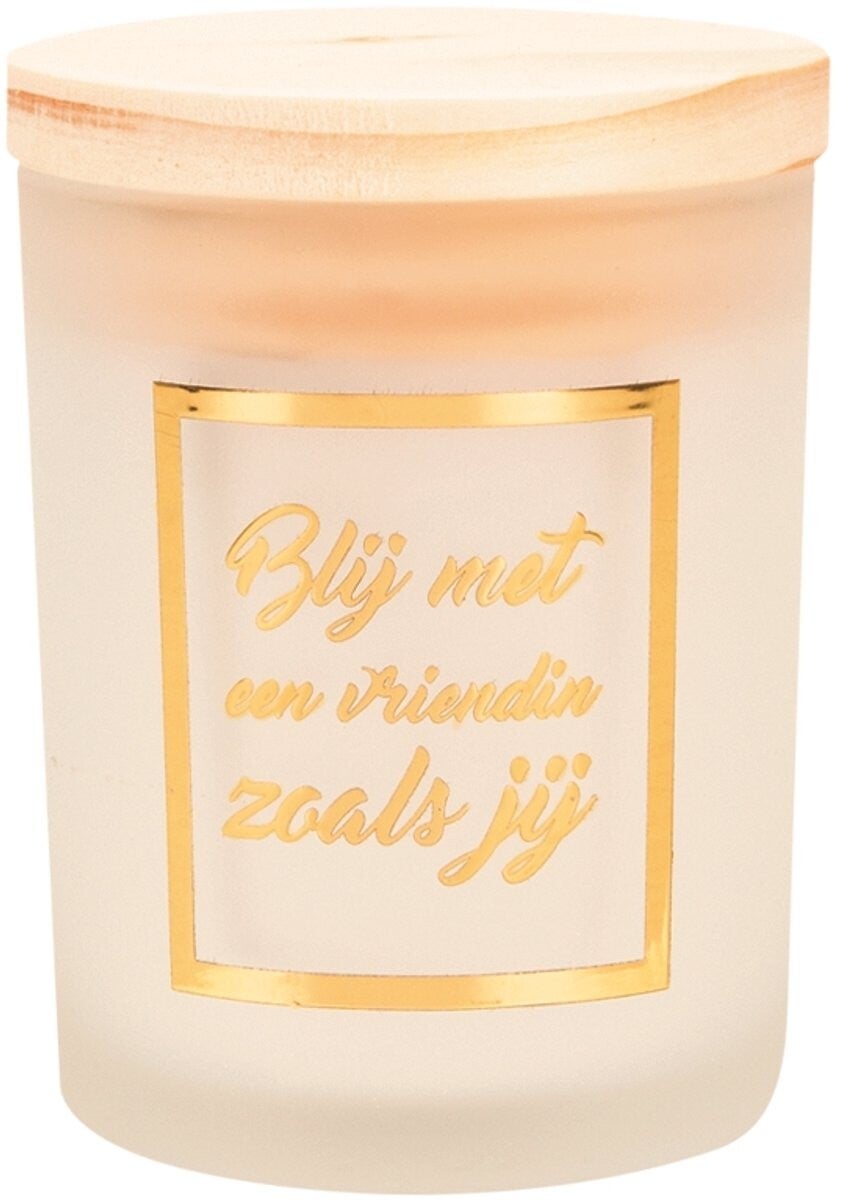 Paper Dreams Geurkaars Blij Met Een Vriendin Zoals Jij Wit