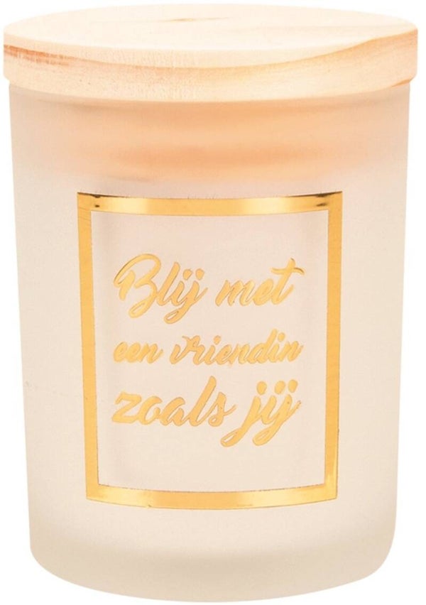 Paper Dreams Geurkaars Blij Met Een Vriendin Zoals Jij Wit