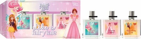 Bubble Bliss Giftset Like a Fairytale 3x 15mk Eau de Parfum voor kinderen