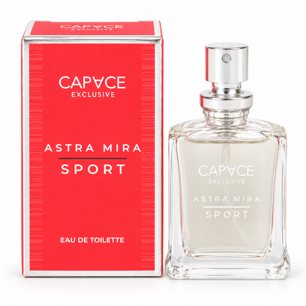 Capace Exclusive Astra Mira Sport Eau de Toilette Parfum voor Heren 15 ml Handtasformaat