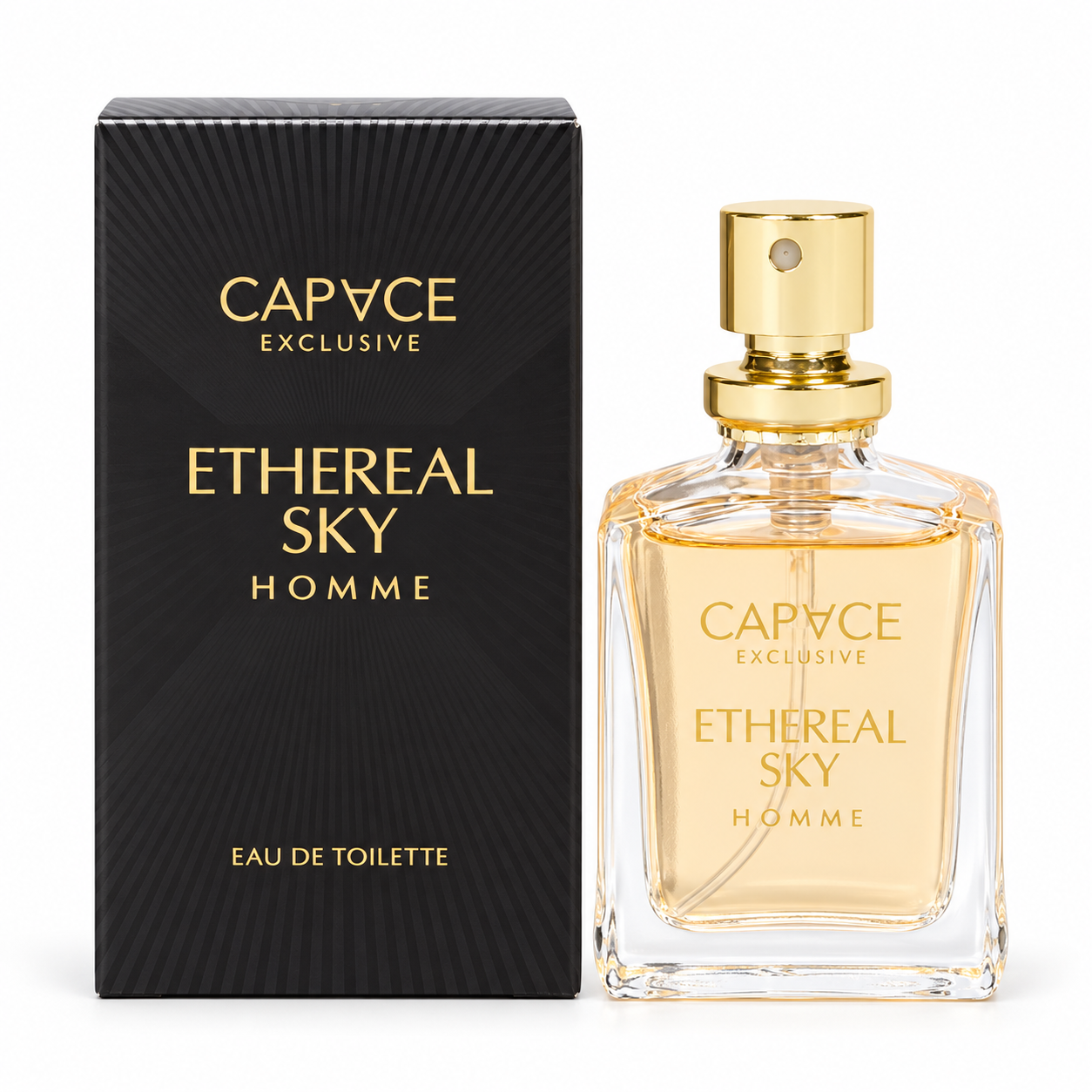 Capace Exclusive Ethereal Sky Homme Eau de Toilette Parfum voor Heren 15 ml Handtasformaat