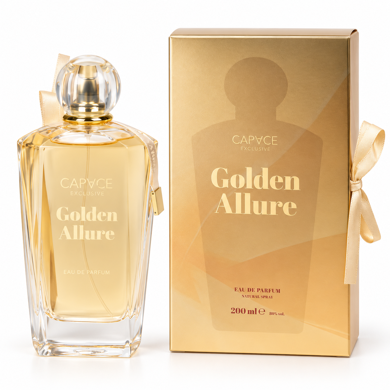 Capace Exclusive Golden Allure Eau de Parfum voor Dames 200 ml