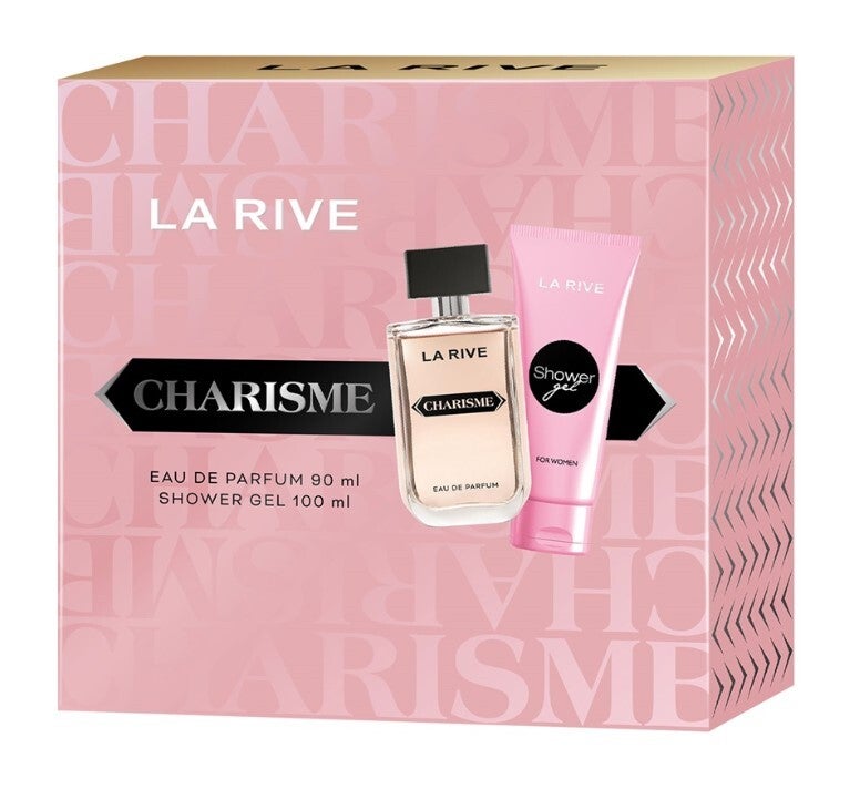 La Rive Charisme Giftset Eau de Parfum 90 ml + Shower Gel 100 ml voor Dames
