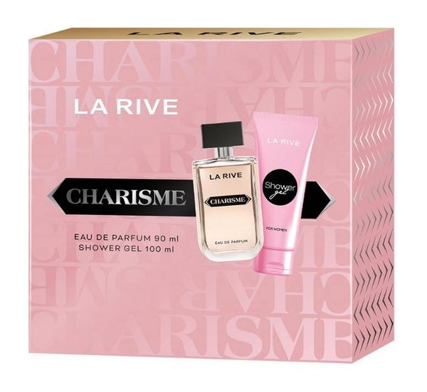 La Rive Charisme Giftset Eau de Parfum 90 ml + Shower Gel 100 ml voor Dames