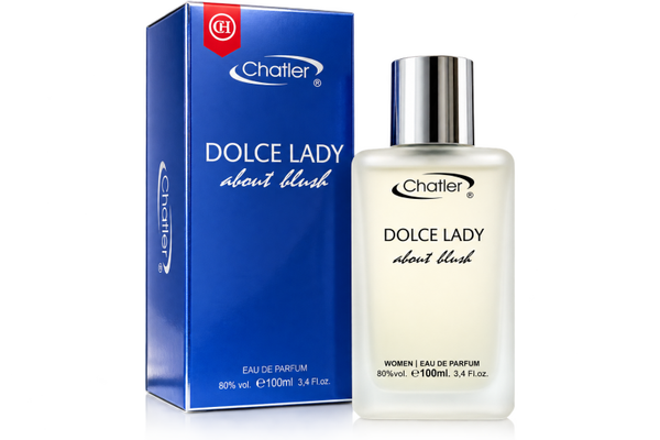 Chatler Dolce Lady About Blush Eau de Parfum voor Dames 100 ml