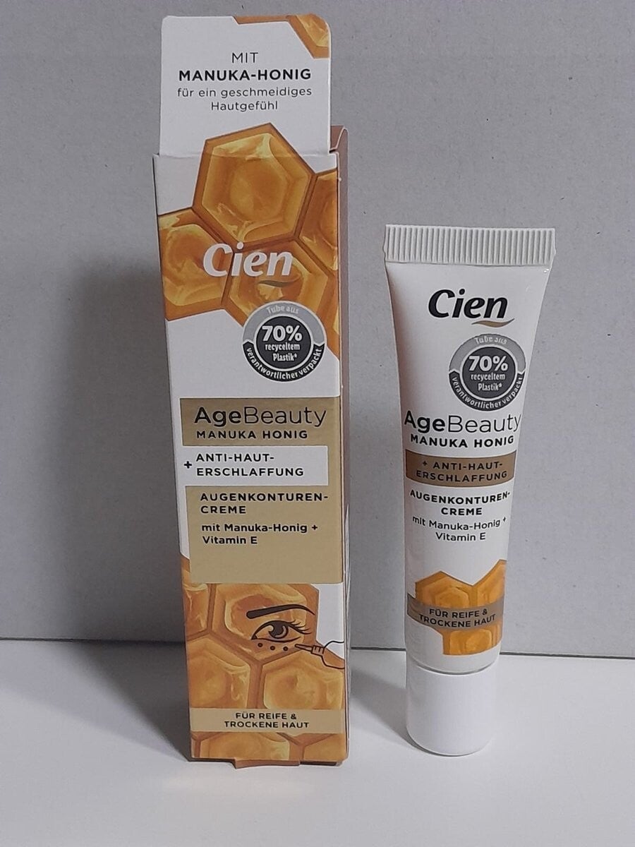 Cien Age Beauty oogcontour crème met Manuka Honing + Vitamine E - 15 ml