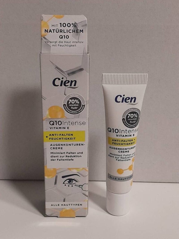 Cien Q10 Intense Oogcontourcrème met Vitamine E alle huidtypes 15 ml.