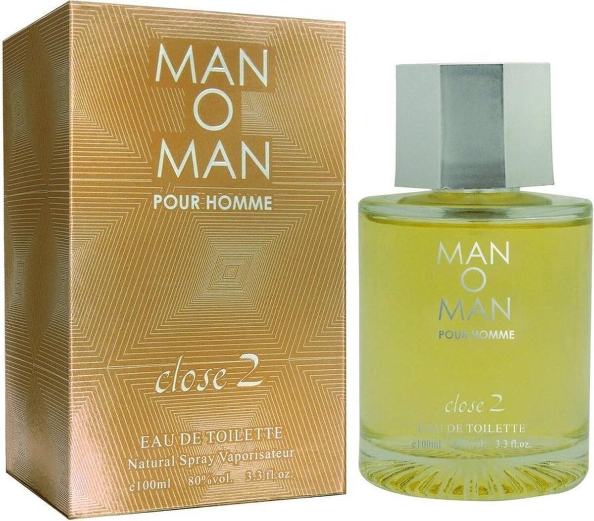 Close 2 MAN O MAN Eau de Parfum Pour Homme 100ml