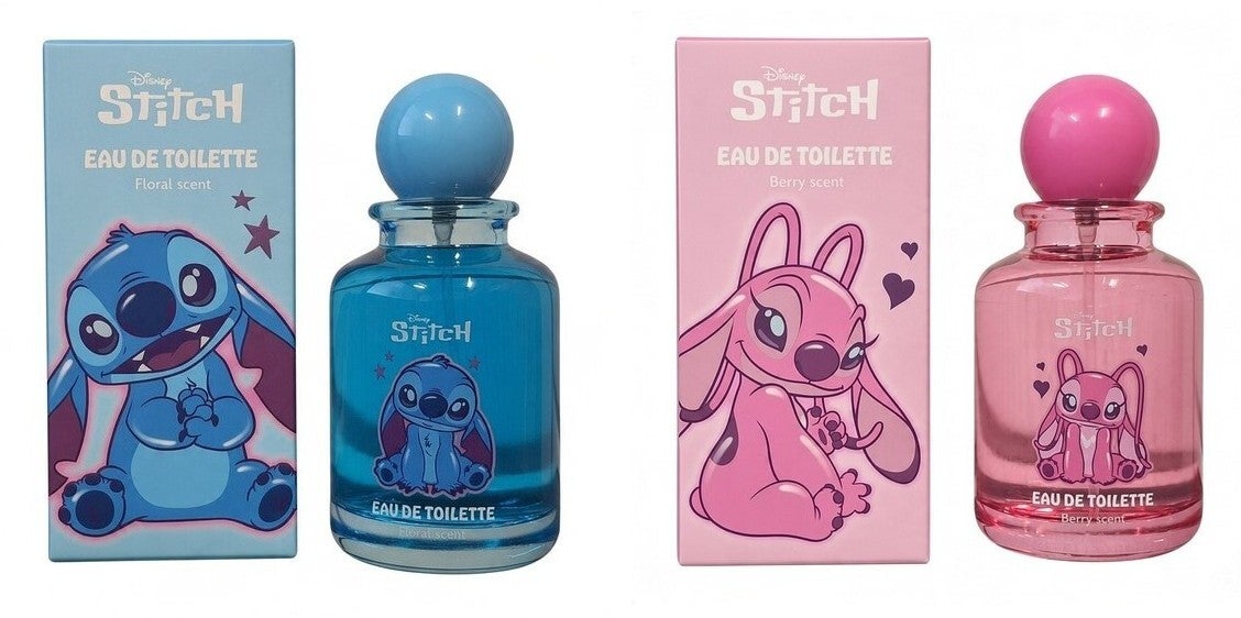 Disney Stitch en Angel Parfum Duoset voor Meisjes Floral en Berry Eau de Toilette 2 x 50 ml