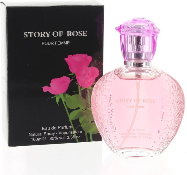 Fine Perfumery Story of Rose Parfum Eau de Parfum voor Dames 100 ml