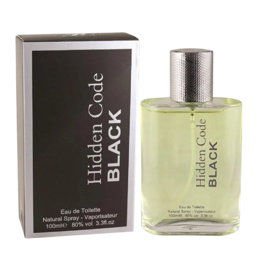 Fine Perfumery Hidden Code Black Parfum Eau de Toilette voor Heren 100 ml