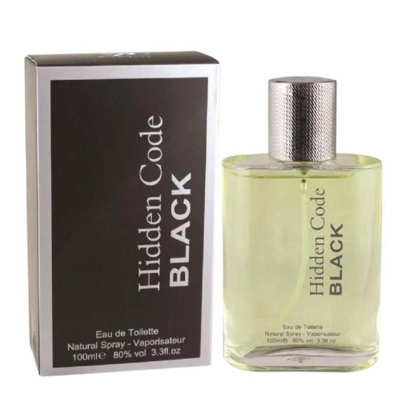 Fine Perfumery Hidden Code Black Parfum Eau de Toilette voor Heren 100 ml