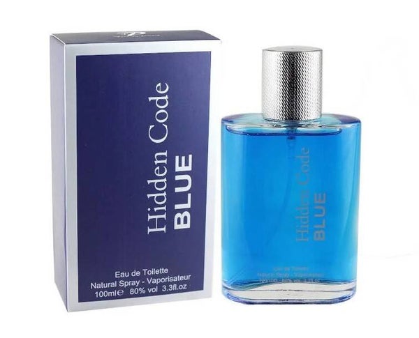 Fine Perfumery Hidden Code Blue Parfum Eau de Toilette voor Heren 100 ml