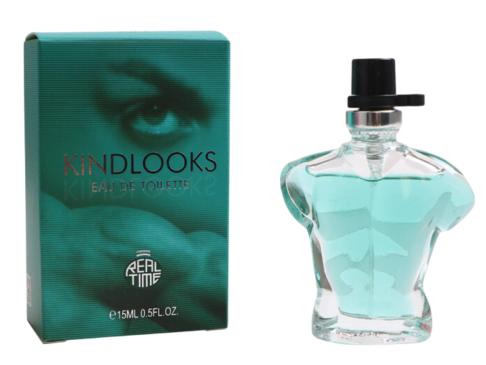 Real Time Kindlooks For Men Eau de toilette miniparfum tasformaat 15ml