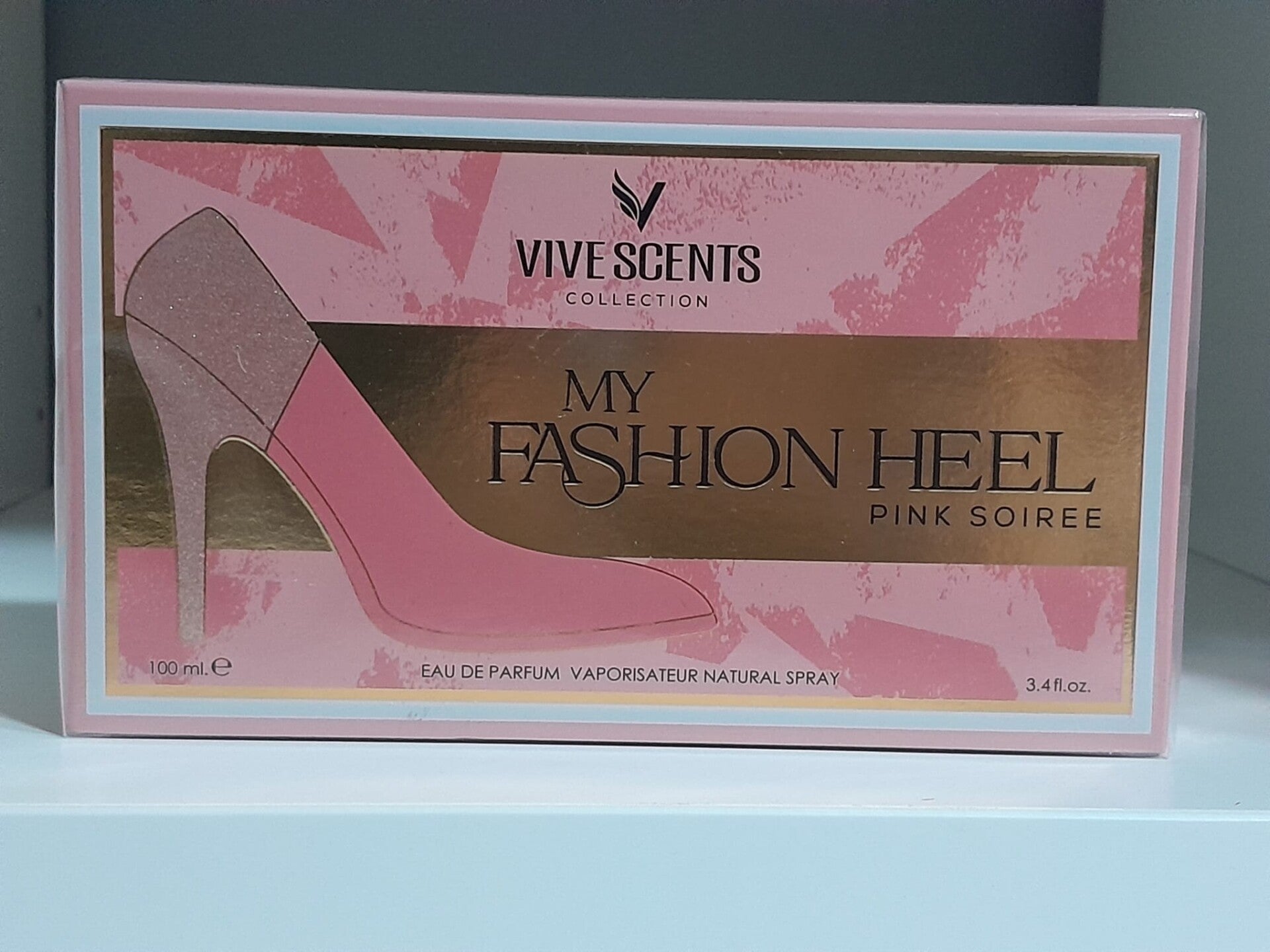 Vive Scents Collection My Fashion Heel Pink Soiree eau de parfum 100 ml
