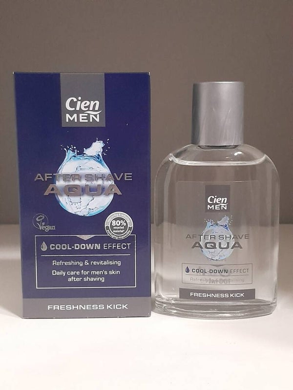 Cien Men Aftershave Aqua Cool-Down Effect Freshness Kick 100ml