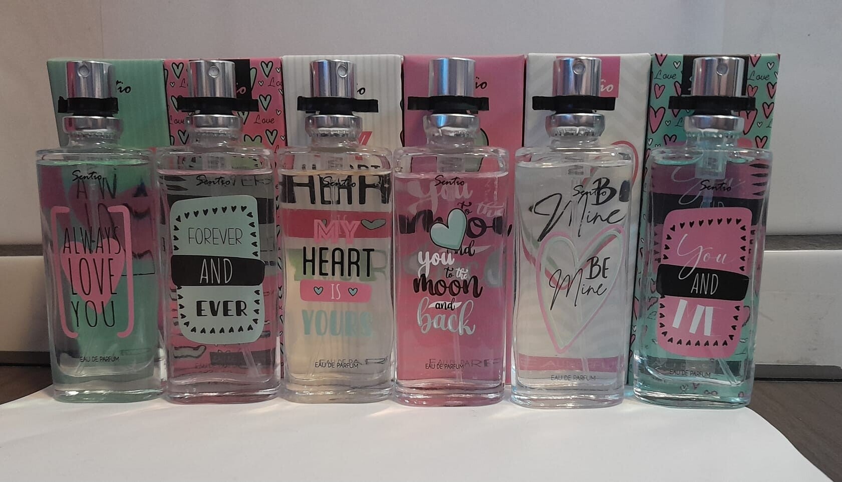 Parfum Set 6 Stuks Van Sentio Valentijn Set 6x15ml