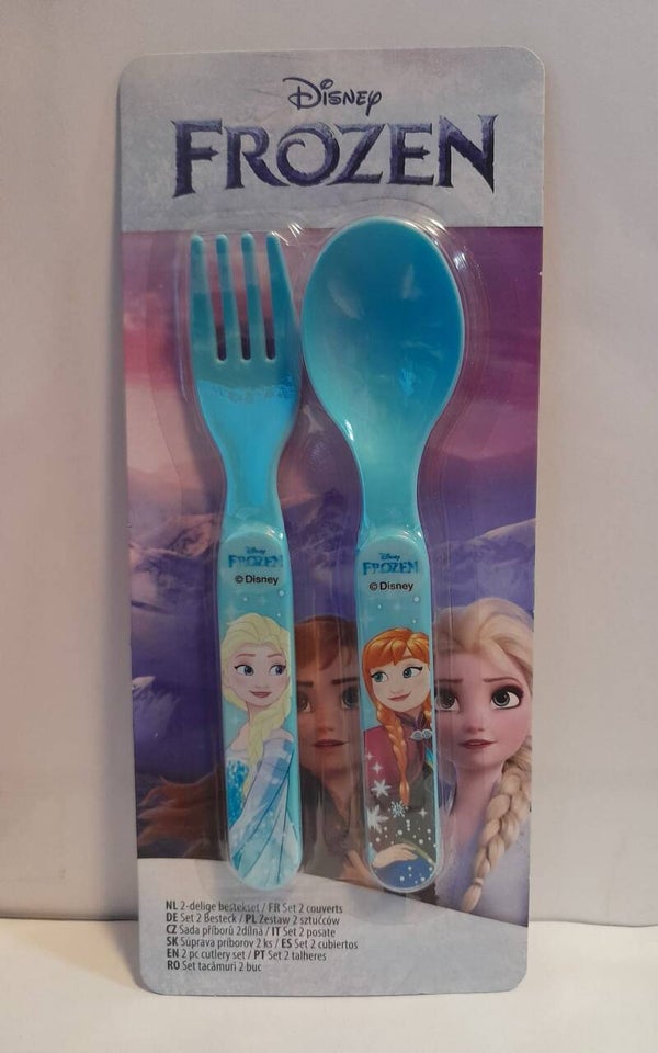 Disney Frozen 2-delige bestekset voor baby met Babylepel en Babyvork