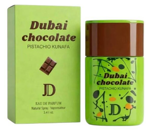 JD Collection Dubai Chocolate Pistachio Kunafa Eau de Parfum Unisex 100 ml