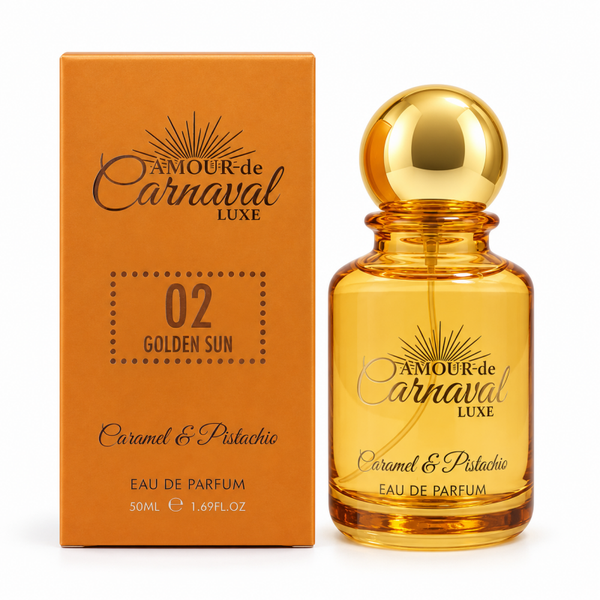 Amour de Carnaval 02 Golden Sun Caramel & Pistachio Eau de Parfum voor Dames 50 ml