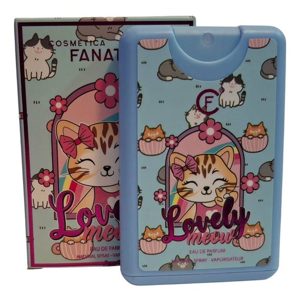 Cosmetica Fanatica - LOVELY MEOW - Pocket Parfum - Broekzak Formaat - Eau de Parfum - For Girl - Meisjes - 20 ml