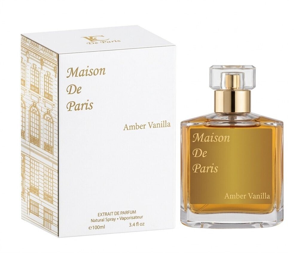 Fragrance Couture Maison de Paris Amber Vanille Eau de Parfum Unisex 100 ml