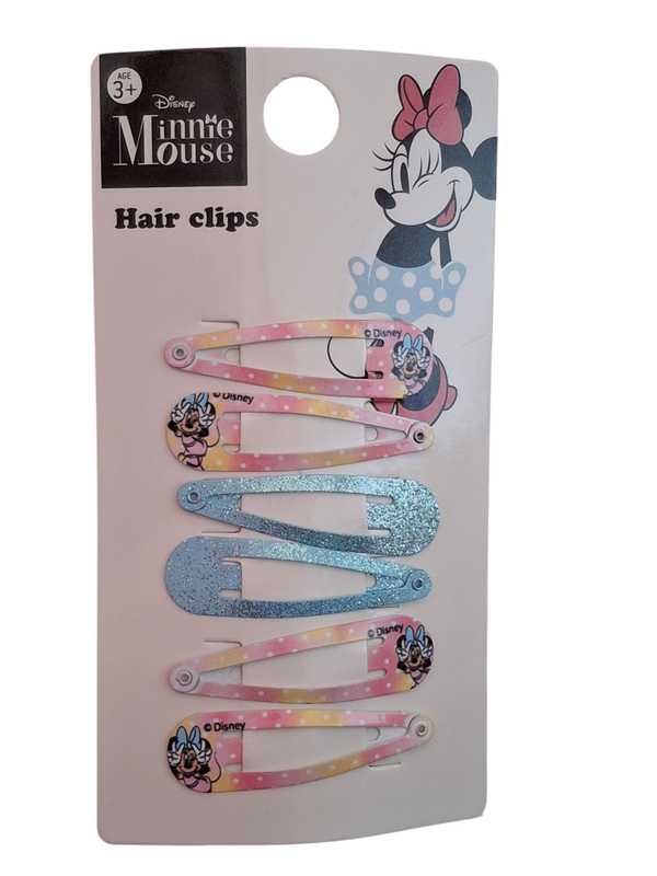 Disney Minnie Mouse Haarspeldjes voor Meisjes Set van 6