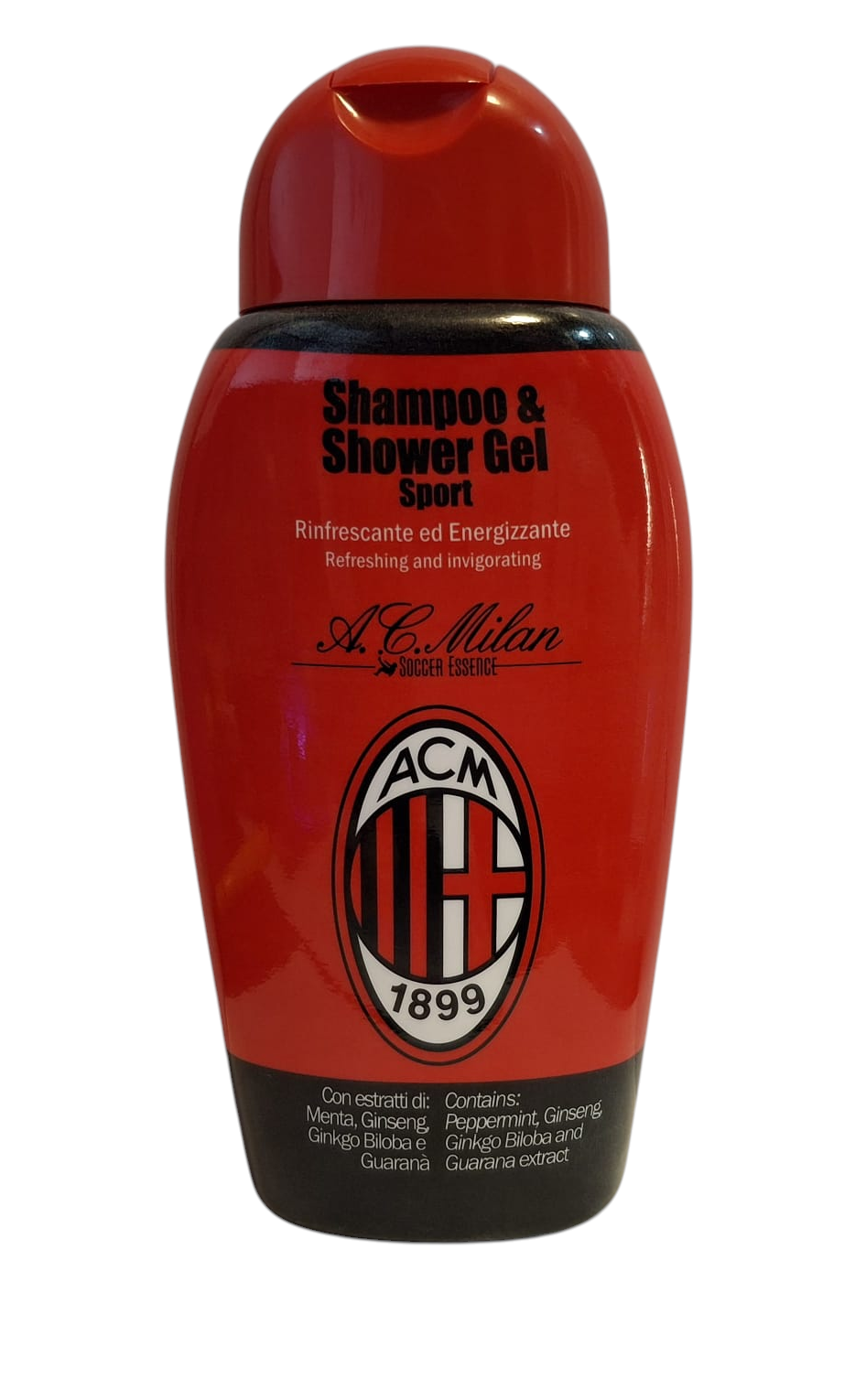 AC Milan Sport Shampoo & Shower Gel 2-in-1 250 ml