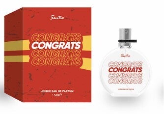 Sentio miniparfum cadeau idee tekst unisex - Congrats - Eau de parfum - 15ml