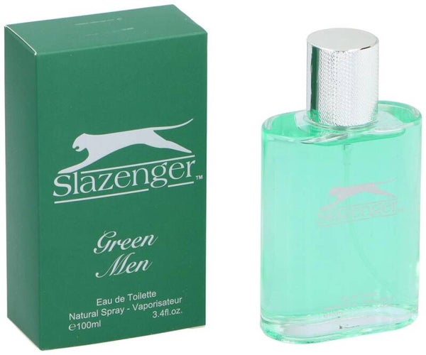 Slazenger Green Men Eau de Toilette Pour Homme Natural spray 100ml