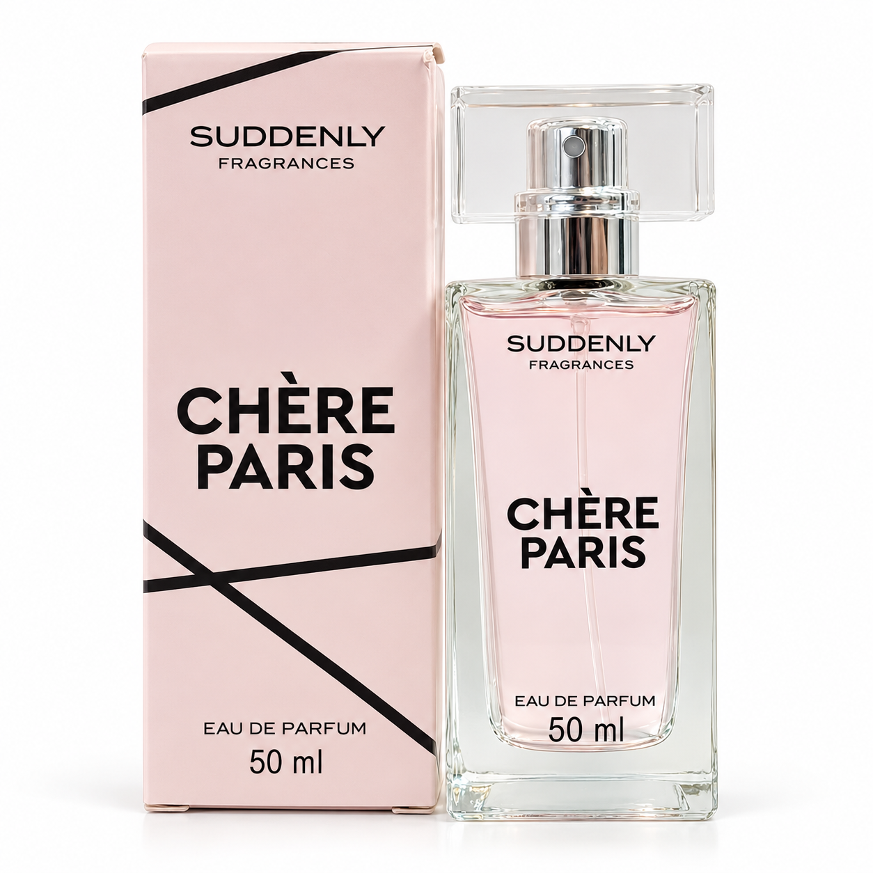 Suddenly Fragrances Chère Paris Eau de Parfum voor Dames 50 ml